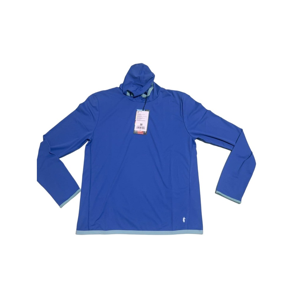 Cotopaxi Sombra Sun Hoodie Men's L Azure Blue UPF 50+ Pullover Hooded Shirt NWT